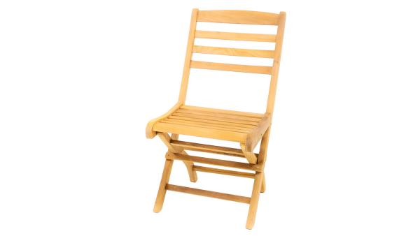 Preview: Klappstuhl Remi 2 aus Teakholz  45 x 55 cm Höhe 90 cm